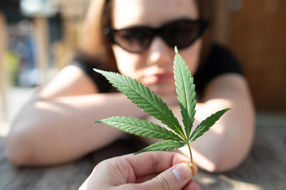 Feuille de cannabis