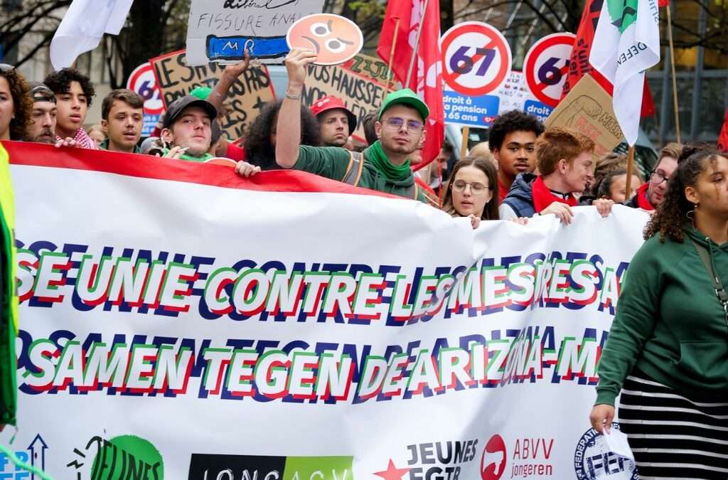 Le 14 octobre, la voix de la jeunesse s’est fait entendre