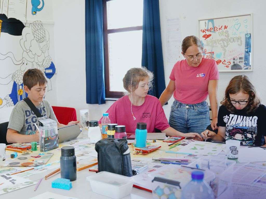 Animateurs lors de la formation Socle de bas de l'animateur en Maison de Jeunes